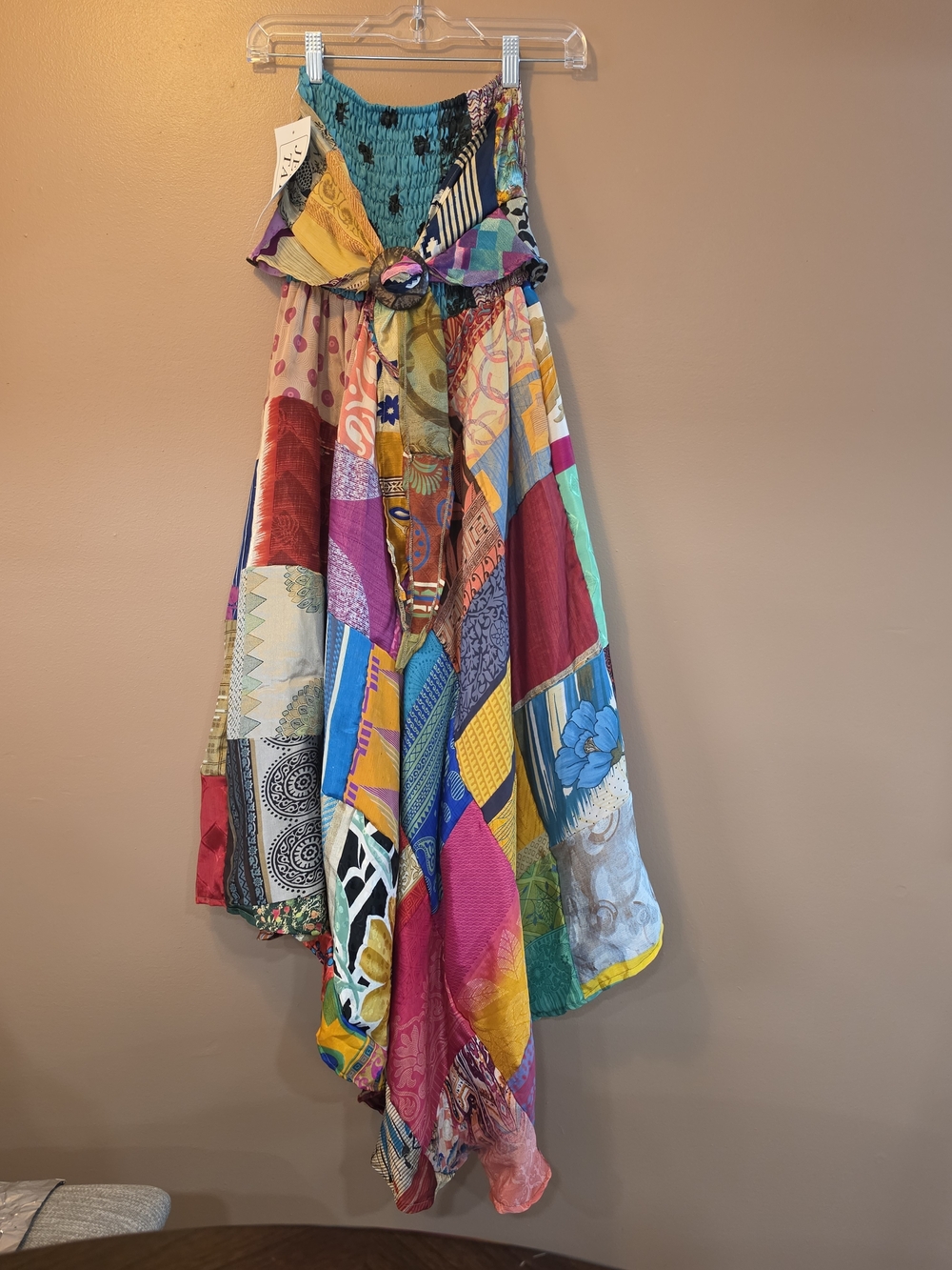 Boho Patchwork Dress NWT